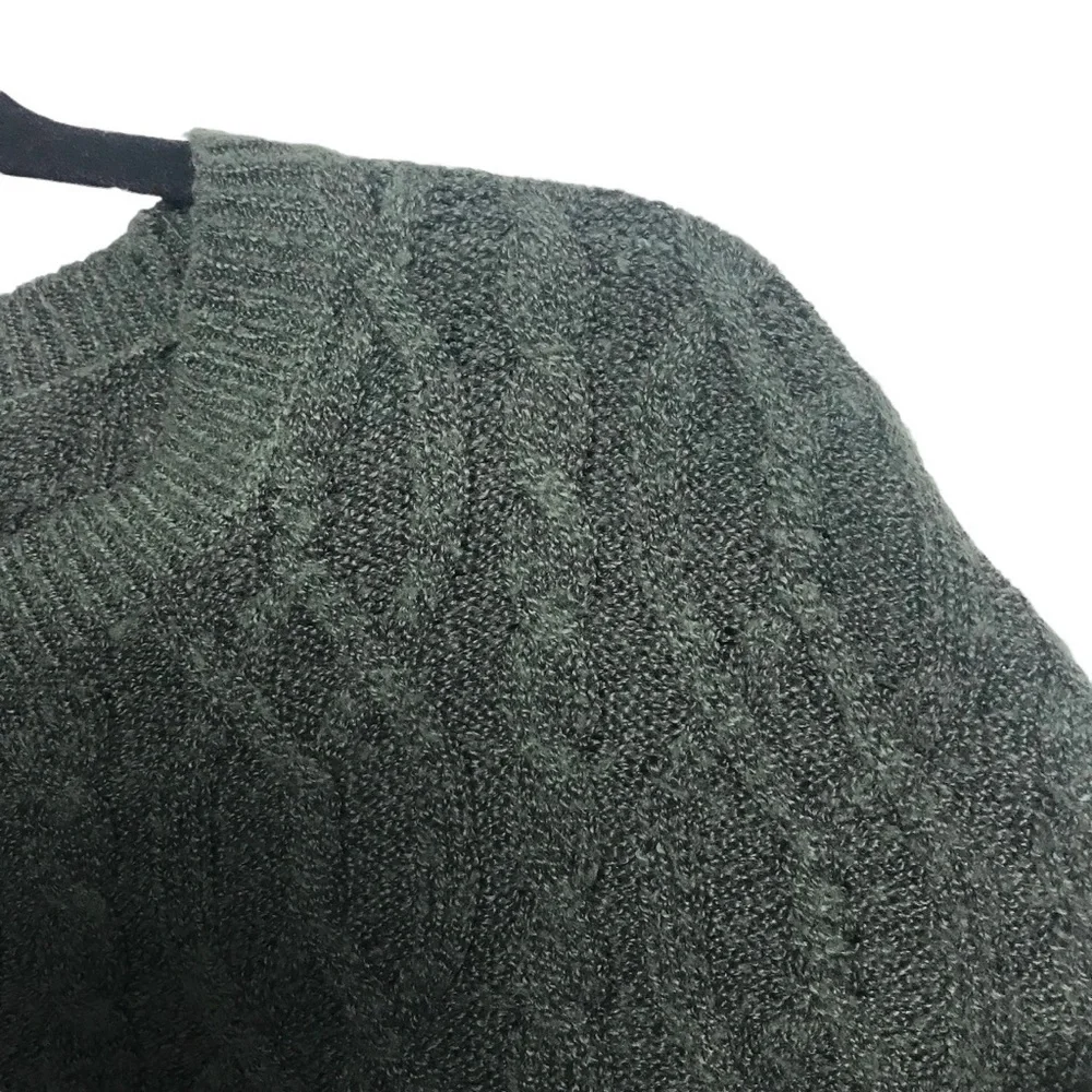 Wild Fable Green Knit Sweater Small